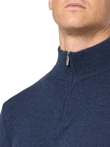 Theory Men's Hilles Cashmere Quarter Zip Sweater3