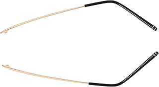 FOMIYES 1 Pair Universal Glasses Temple Glasses Metal Legs Metal Arm Legs Eyeglasses Arms Replacement Glasses Arm Replacement Metal Eyeglasses Replacements Temples Alien Repair