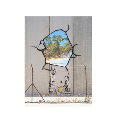 Peintures sur toile enfants TONGYINLI graffiti art mural 80x120 cm