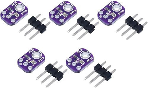 Capteur de lumière analogique ALS-PT19 module haute sensibilité avec plage dynamique élevée 5pcs