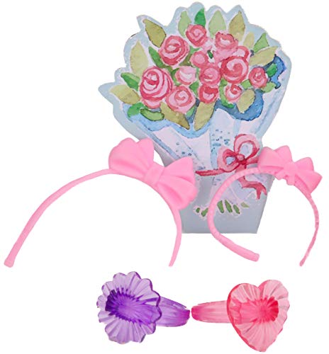 Toyland® 30 cm große Puppe auf dem Fahrrad, Spielset – inklusive Rucksack, Ringen und Stirnbändern (Poppy’s Playtime)