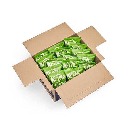 Image of Kettle Brand Potato Chips, Krinkle Cut Dill Pickle Kettle Chips, 5 Oz