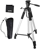 UltraPro 72' Inch Heavy Duty Aluminum Camera Tripod Bundle for Canon, Nikon, Sony, Samsung, Olympus, Panasonic, Pentax, and All Digital Cameras, Includes UltraPro Microfiber Cleaning Cloth