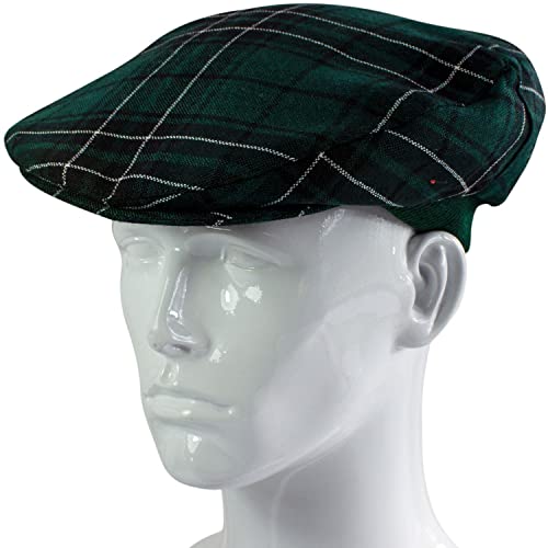 Casquette Plate Tartan MacLean Ajustement Confortable Évite les Points de Pression - 2