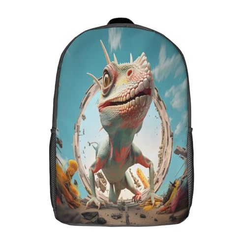 Cartable fille pour la école primaire Lizard sac à dos 17" grand confort