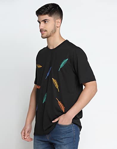 Image of INKKR Men Half Sleeve Printed Roundneck T-Shirt Combo