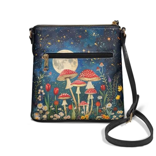 Leather Crossbody Bags for Women Travel Cell Phone Purse with Adjustable Strap Fashion Shoulder Handbag Wallet2