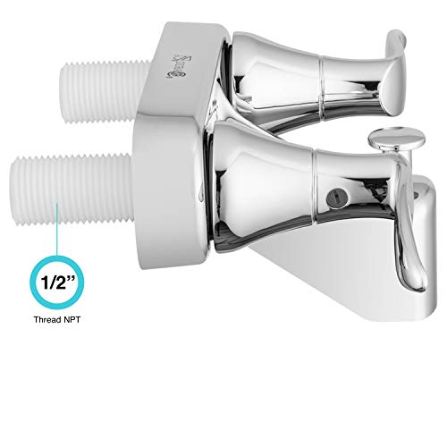 Dura Faucet Df-Sa110Lh-Cp Rv Tub & Shower Faucet Valve Diverter With Winged Levers (Chrome) #TOP4