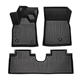 Cartist Custom Fit Floor Mats Ford Mustang Mach-E 2021 2022 2023 2024 2025 2026 (NOT for Ford Mustang), All Weather Floor Mats for Mustang Mach-E Accessories