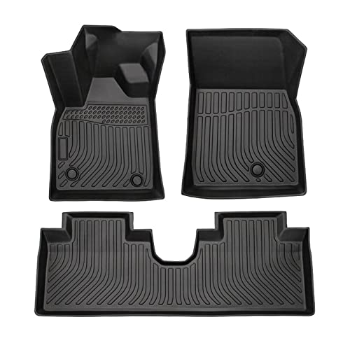 Cartist Custom Fit Floor Mats Ford Mustang Mach-E 2021 2022 2023 2024 2025 2026 (NOT for Ford Mustang), All Weather Floor Mats for Mustang Mach-E Accessories