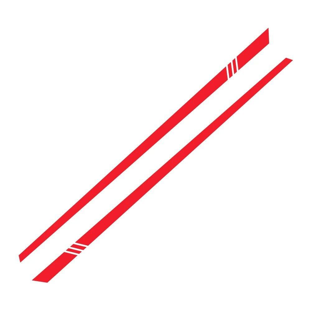 Car Vinyl Stickers Auto Decal Tuning Accessories(Glossy Red)