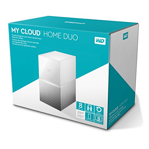 Western Digital WD My Cloud Home Duo WDBMUT0080JWT-BESN 8TB Network Attached Storage (White) - Image 5