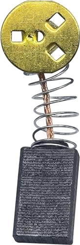145323 Carbon Brushes for Dewalt Black & Decker DW705 DW708 Miter Saw Motor Brushes Parts Compatible with Black & Decker 145323-06, 145323-03 & 145323-02 (2 Pack) - Thumbnail 2