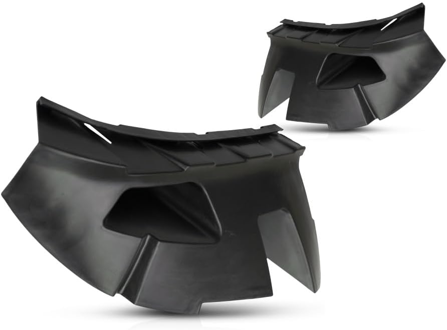For Ram 1500 2015 2016 Bumper Cover Support Driver and Passenger Side | Pair | Front | Outer | PP Plastic | Replacement For CH1042121, CH1043121 | 68104945AE, 68104944AD