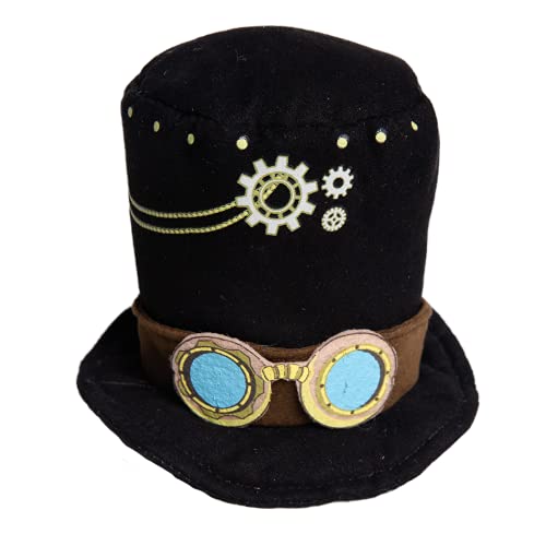 Steampunk Dog Costume Large Hat And Collar Set - Perfect For Halloween, Christmas Holiday, Parties, Photoshoots, Gifts For Dog Lovers #TOP5