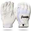 Franklin Sports MLB Baseball Batting Gloves – Shok-Sorb X Batting Gloves for Baseball + Softball – Adult + Youth Padded Non-Sting Batting Glove Pairs – Multiple Colors + Sizes