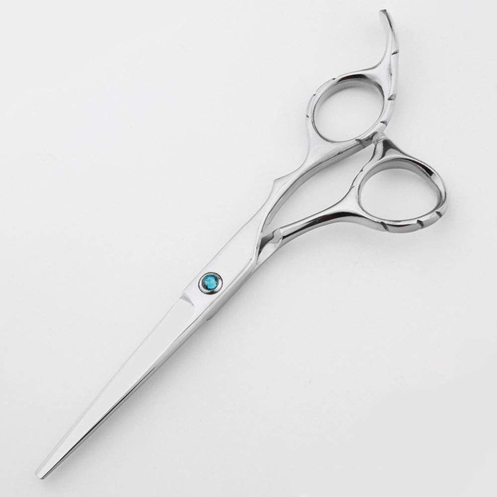 Tijeras de peluquería Profesionales de 15 cm (6 Pulgadas), Tijeras Planas de peluquería + Juego de Tijeras dentadas para barbería, salón de Belleza y hogar.