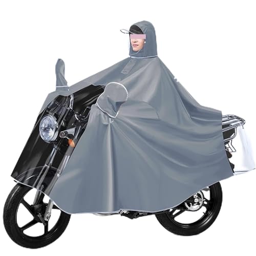 OLSDXAWQ， Cubierta de Lluvia for Silla de Ruedas con Capucha,Impermeable for Ciclismo con Capucha for Bicicleta
