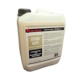 STONE SAFE: Die behandelte Fläche wird imprägniert gegen schädliche Umwelteinflüsse wie Grünbelag, Algen, Moosbefall, Flechten, Straßenschmutz, Frostschäden uvm