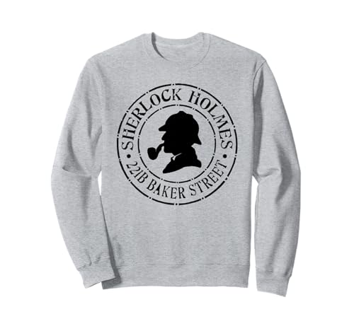 Sherlock Holmes Quotes 221B Baker St British Detective Sudadera