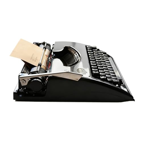 SUHBFNOL No Es Nueva Recompra De Colección Privada, Máquina De Escribir Manual Retro Clásica De 1980, Máquina De Escribir Inglesa Mecánica Tradicional Antigua