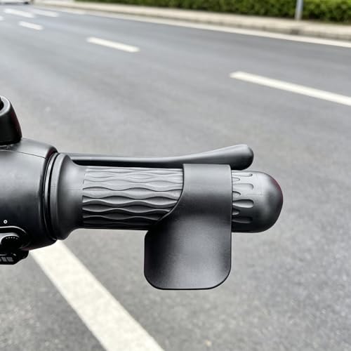 Image of Motorcycle Cruise Control, Throttle Lock for Long Distance Riding and Traffic Commuting, Cruise Control for Motorcycle and Electric Bike, Black ABS Material with 12.5 cm Length