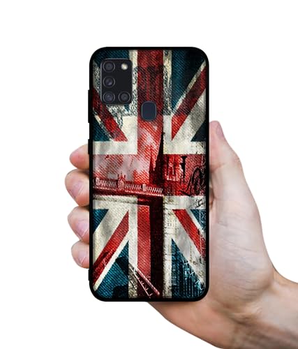 Image of Music Men Design Premium 2D Printed Metal Back Case Cover for Samsung Galaxy A21S 4G