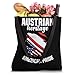Austrian Flag Outfit American Flags US Uniform Austrian Tote Bag