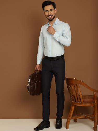 Image of Indian Needle Men's Solid Regular Fit Shirt