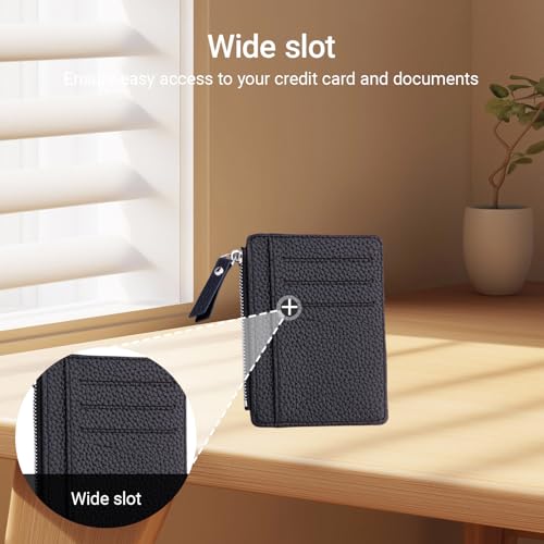1 Pcs Slim Wallet - Coin Pocket & Credit Card Slots3