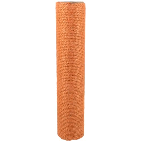 Rascador para gatos con cuerda de yute naranja 40 cm miniatura 1