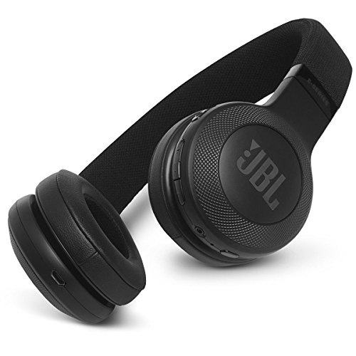 JBL E45BT On-Ear Bluetooth hoofdtelefoon in zwart - hoofdtelefoon met textiel-hoofdband en afneembare jack kabel - tot 16 uur batterijduur - Afbeelding 3