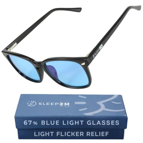 Image of Sleep ZM Blue Light Blocking & Light Sensitivity Glasses - 14 Lens Types for Comfort, Relaxation, Sleep & Relief