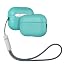 [Goatskin Leather]-Cyan Blue