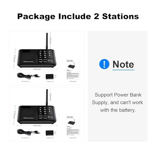 Interphone sans fil pour bureaux d'affaires pour collaborer sans se déplacer - 7