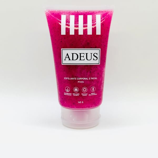 Adeus Pitaya – Gentle Exfoliating Scrub for Face and Body 165g - Original