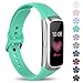 Watbro Compatible with Samsung Galaxy Fit SM-R370 Bands,Adjustable Soft Silicone Replacement Band Straps Wristbands Bracelet Fit Samsung Galaxy Fit Fitness Smartwatch for Women Men