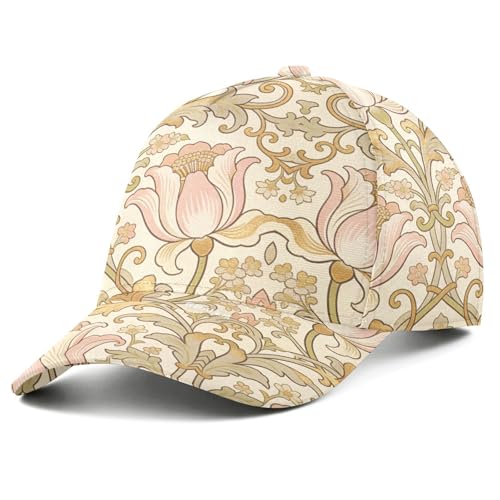 Gorra infantil ligera y unisex con visera exterior William Morris