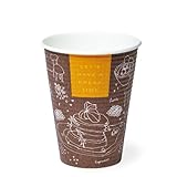 サンナップ 日本製 紙コップ Mサイズ 50個入 340ml 11.3oz エンボス 使い捨て ブレイクタイムを連想する落ち着いたデザイン 手に伝わる熱を軽減するエンボス加工 内面ポリエチレンラミネート加工 普段使い テイクアウトに最適 SMP-340E ブレイクタイム