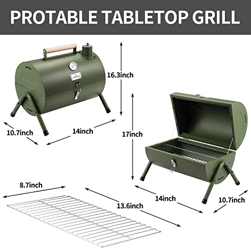 JY Outdoor Portable Charcoal Grill thumbnail 5