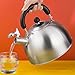 Stainless steel kettle large capacity suitable for gas induction cooker composite bottom all-steel whistle