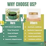 Beef Tallow Whipped Cream Moisturiser – Ylang Ylang Fragrant Oil, Jojoba Oil, Vitamin E, A, D, K | Face, Body, Cracked Heels | 100% Organic Grass Fed Tallow | Made in UK by (CJ TALLOW) Net Wt 60ml - Image 6