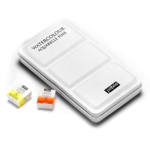 Tinta Aquarela em Pastilha Aquarelle Fine com 12, Pébéo, 300035
