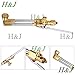 H&J Heavy Duty Acetylene & Oxygen Cutting Welding Torch Tool (300 series), Torch handle + Cutting attachment, with one piece Cutting Nozzle/Tip