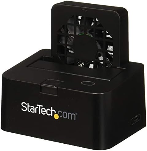 Startech.Com Hot-Swap Hard Drive Docking Station For 2.5"/3.5" Sata Iii Hard Drives - External Esata/Usb 3.0 Hard Drive Dock W/ Uasp (Sdocku33Ef) , Black