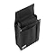 Borsa Cameriere HMF Con Portamonete - Nero, 20.5x6.5x10cm, Per Banconote E Monete - Foto 3