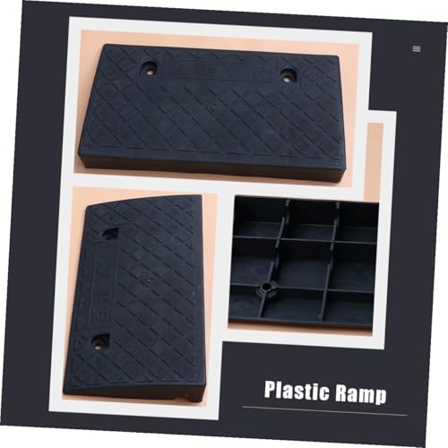 Rampa plástica Abaodam para vehículos 50x27x9 cm negra miniatura 7