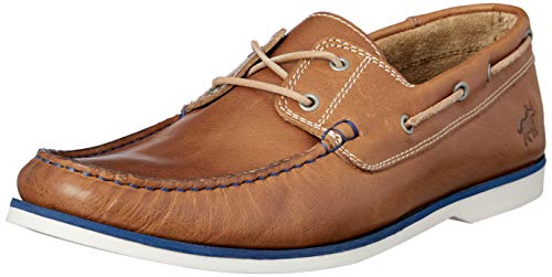 Wild Rhino Men's Byron Boat Shoe, Tan, EU 42/US 9