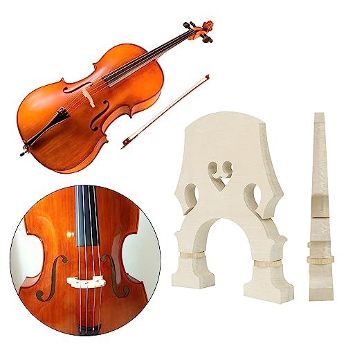 Pont de basse en érable pour apprenants d'instrument musique