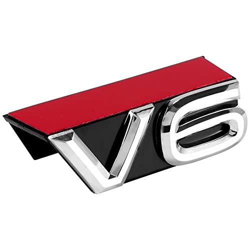 Darmlly Auto Products Emblem V6 - Adhesivo para parrilla TERAMONT PHIDEON MAGOTAN TIGUANL V6, 520167